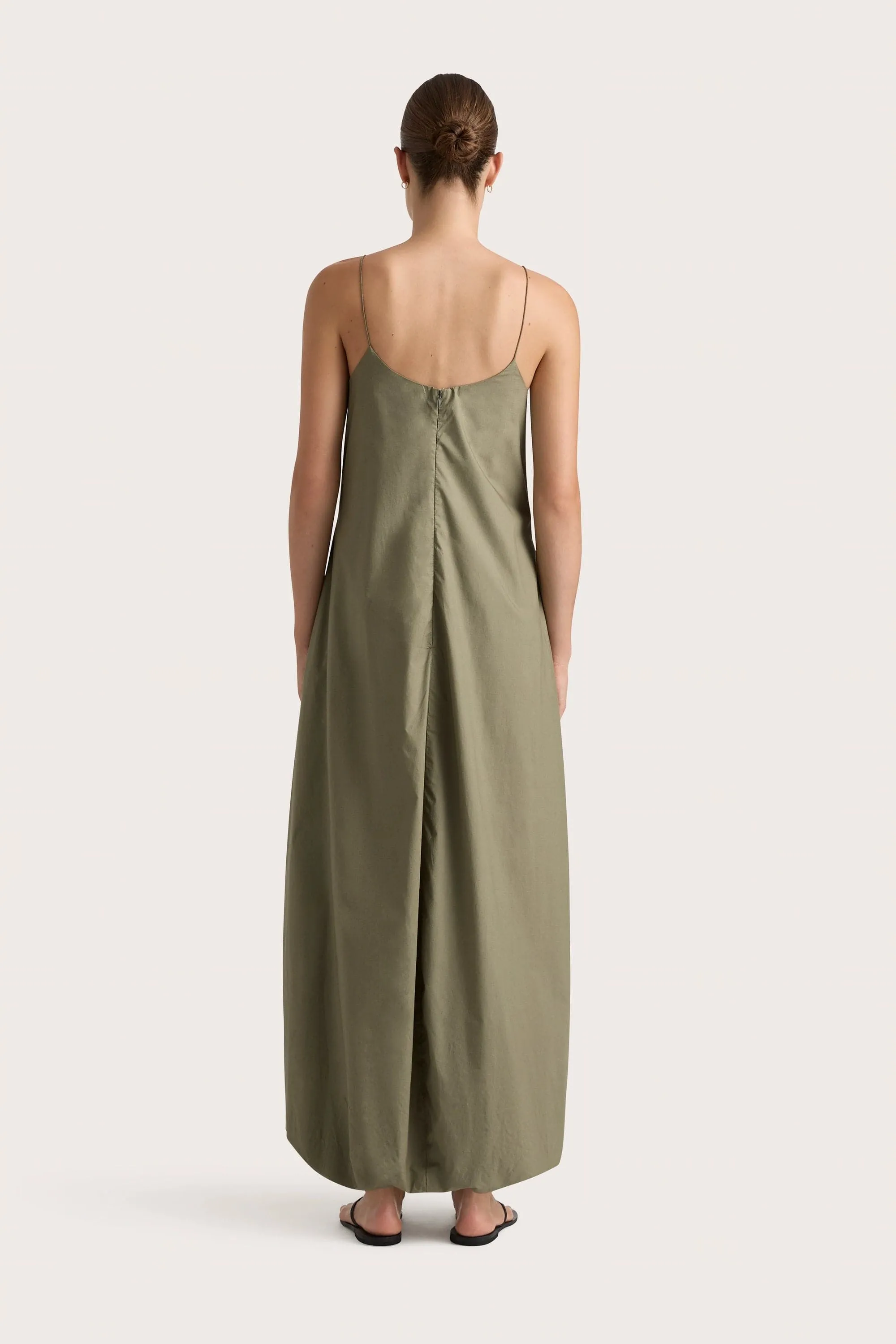 Anais Maxi Dress Khaki sold by Faithfull the Brand product image thumbnail 5