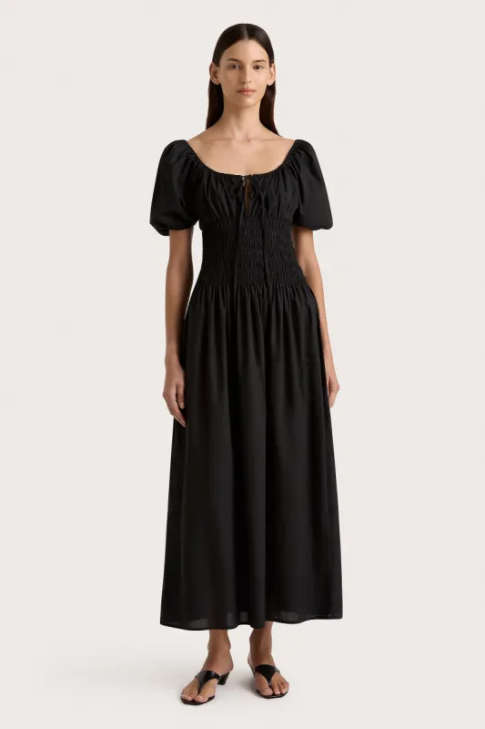 Beatrice Midi Dress Black - Final Sale sold by Faithfull the Brand