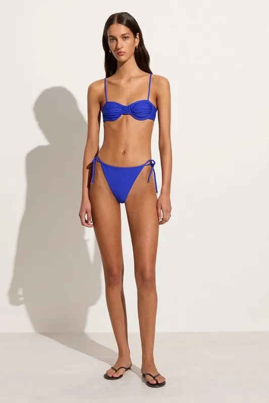 Pacific Bikini Bottoms Cobalt - Final Sale sold by Faithfull the Brand