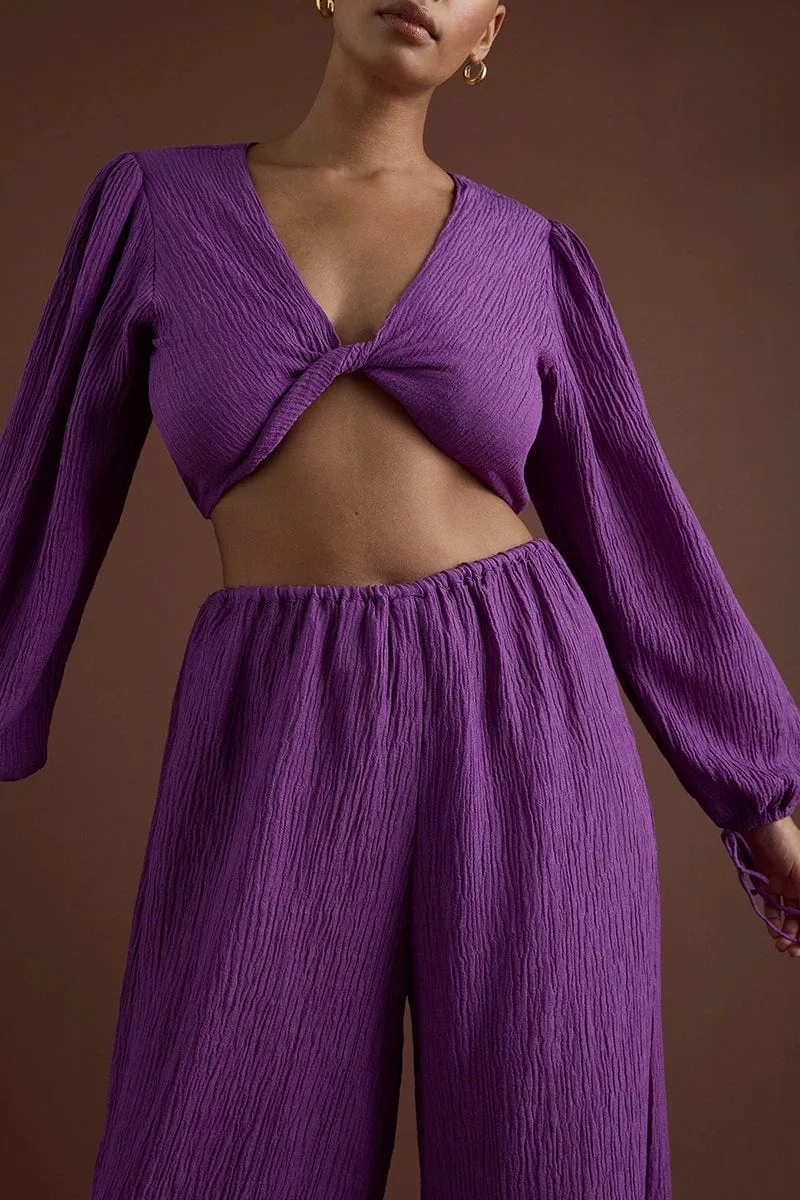 Palmera Top Violet - Final Sale sold by Faithfull the Brand product image thumbnail 2