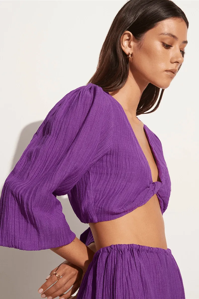 Palmera Top Violet - Final Sale sold by Faithfull the Brand