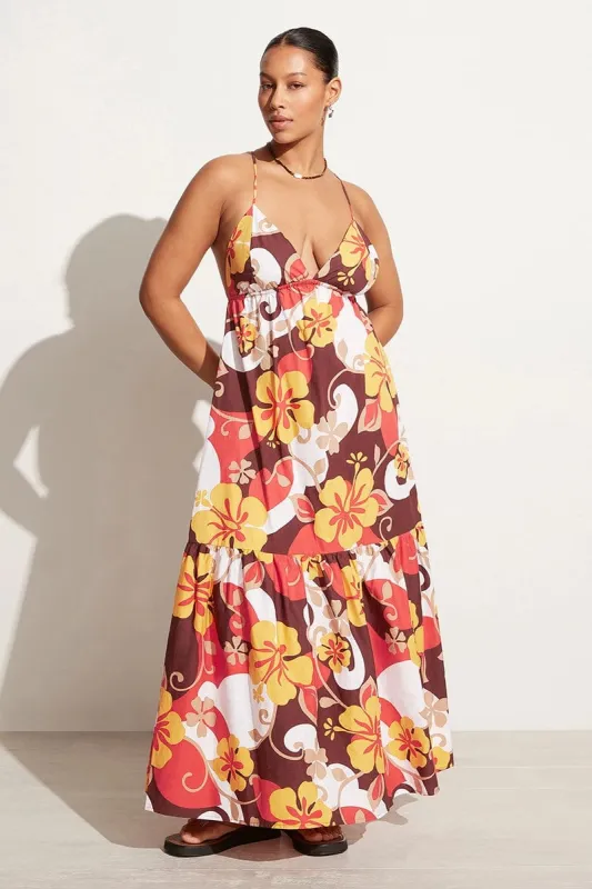 Noma Midi Dress Ulani Floral Print - Final Sale sold by Faithfull the Brand