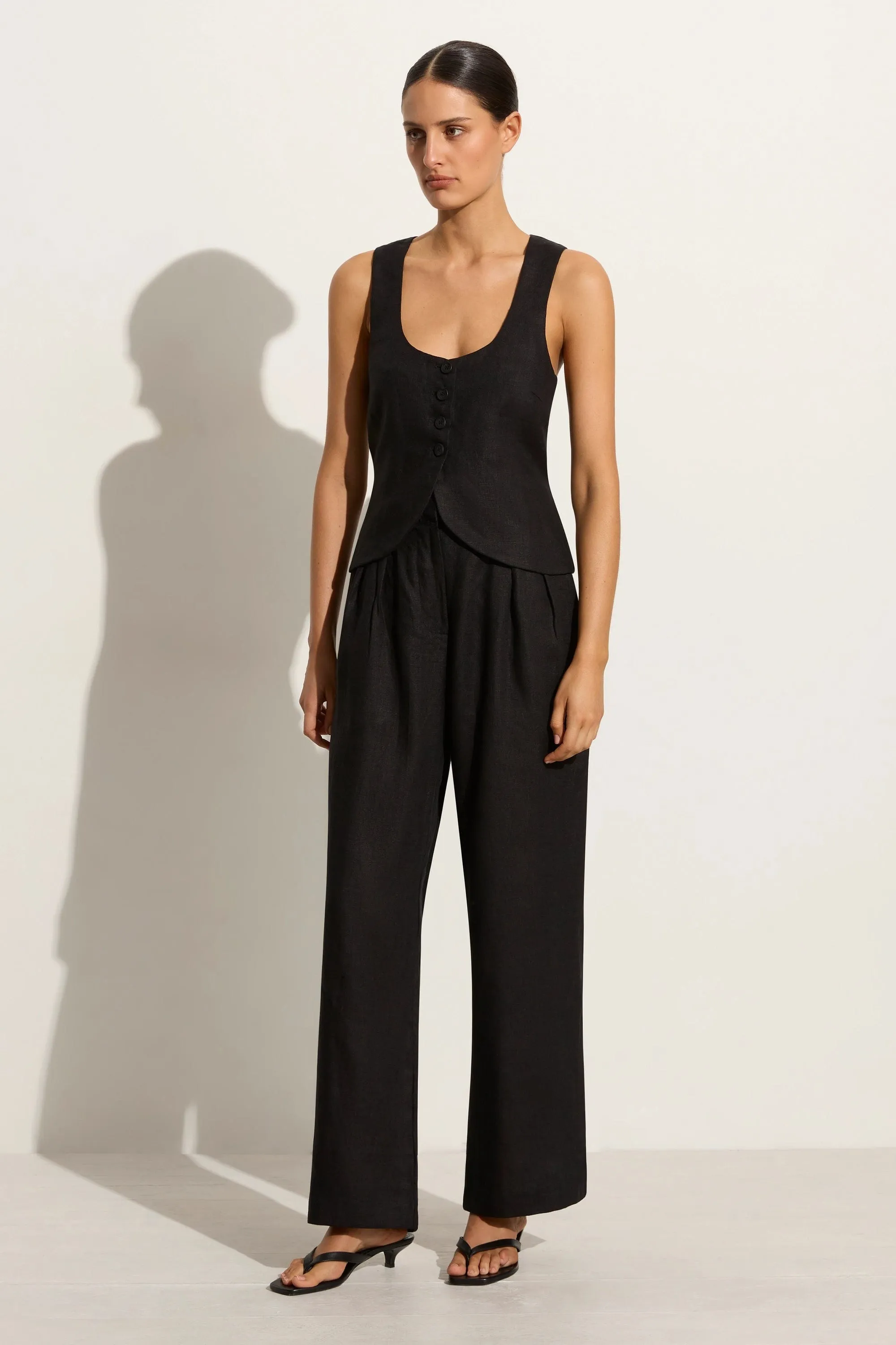 Duomo Pant Black - Final Sale sold by Faithfull the Brand product image thumbnail 3