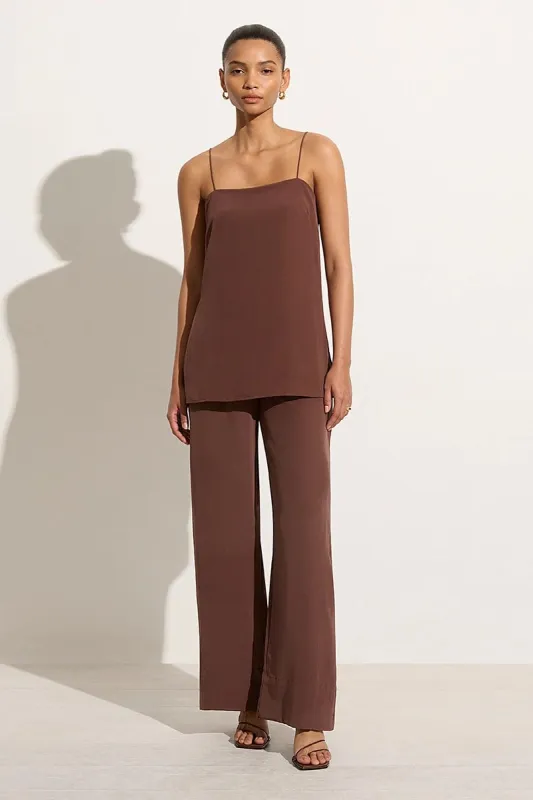 Monforte Pant Tobacco - Final Sale sold by Faithfull the Brand