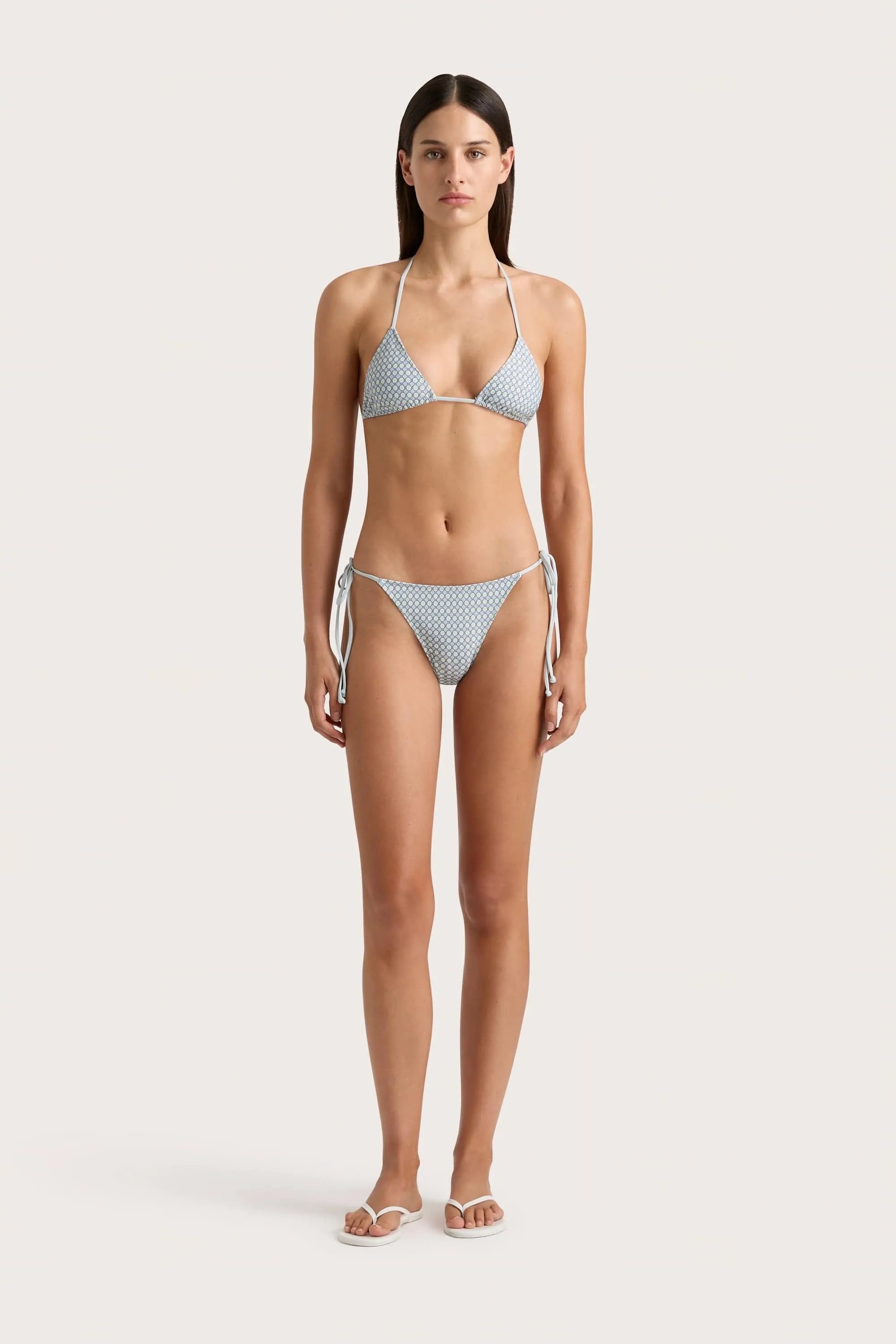 Sete Bikini Top Oliander Sky Blue - Final Sale sold by Faithfull the Brand