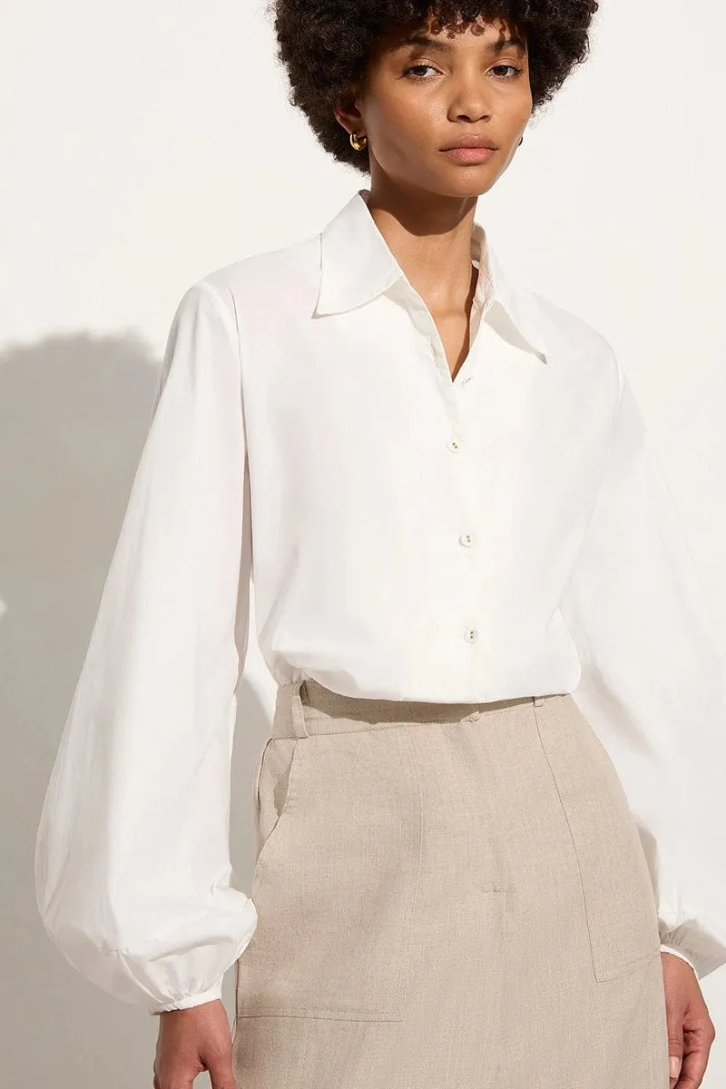 Managua Shirt White - Final Sale sold by Faithfull the Brand
