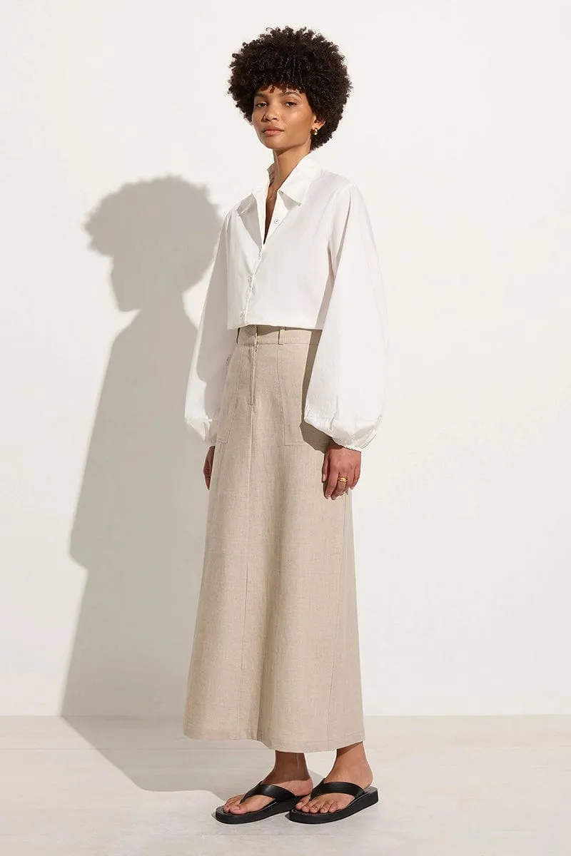 Managua Shirt White - Final Sale sold by Faithfull the Brand product image thumbnail 4