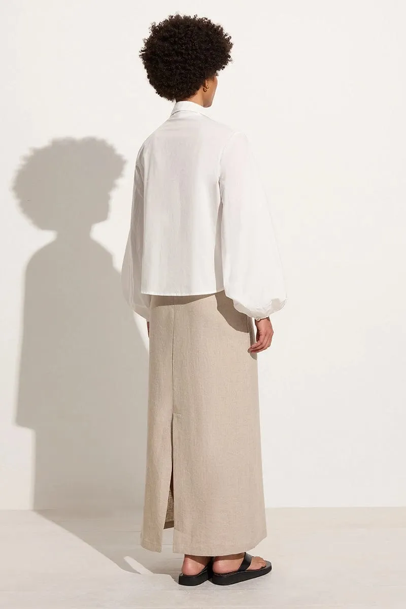 Managua Shirt White - Final Sale sold by Faithfull the Brand product image thumbnail 5