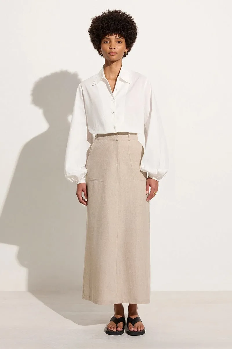 Managua Shirt White - Final Sale sold by Faithfull the Brand product image thumbnail 2