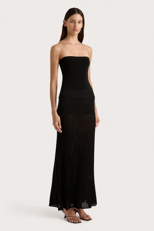 Citara Strapless Top Black - Final Sale sold by Faithfull the Brand