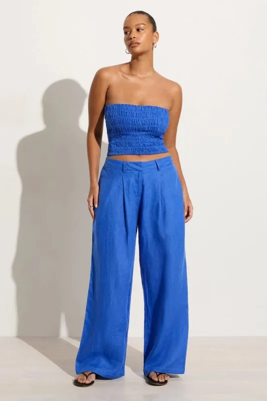 Francois Pants Sicilian Blue - Final Sale sold by Faithfull the Brand