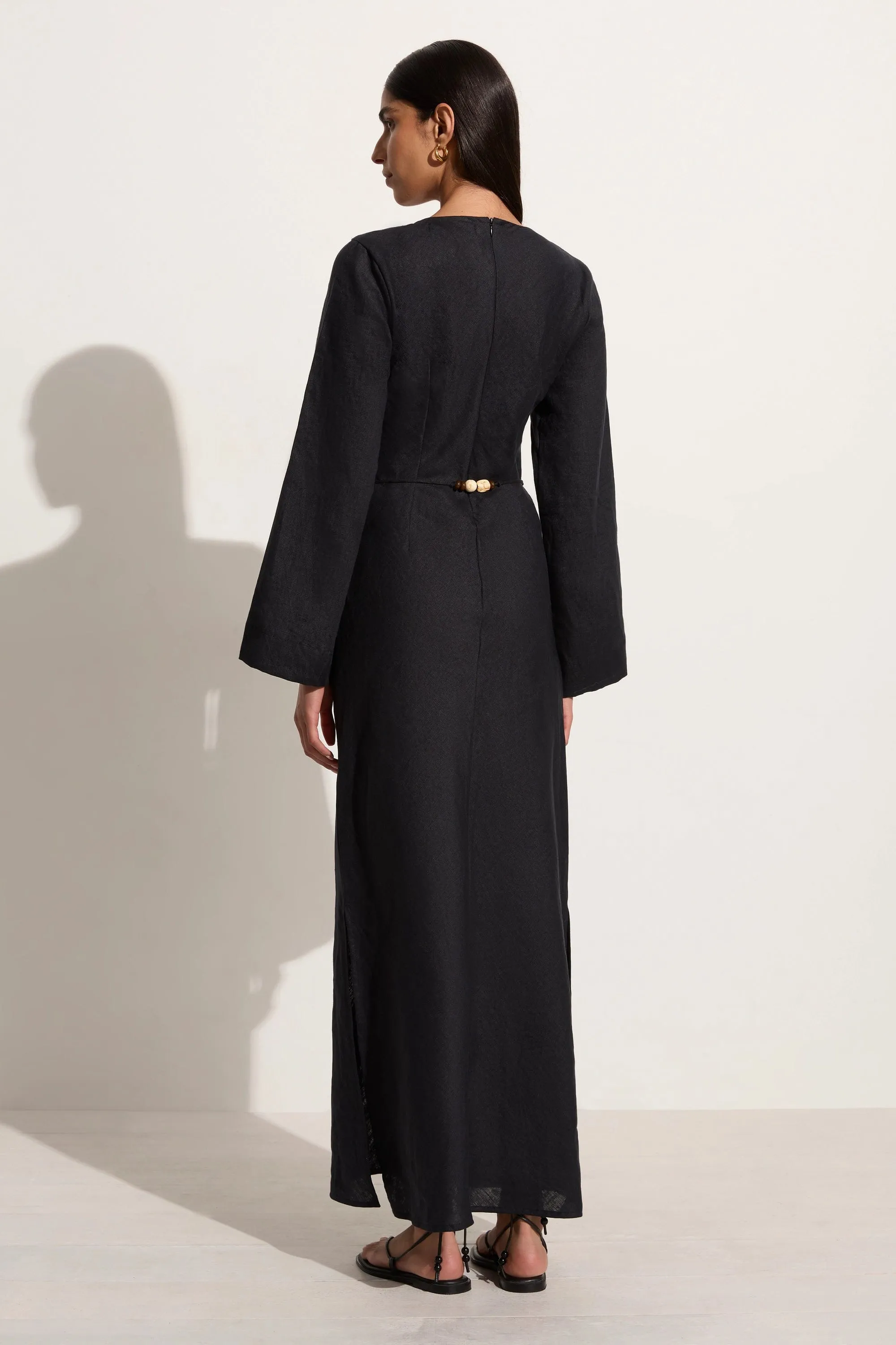 Galea Maxi Dress Black - Final Sale sold by Faithfull the Brand product image thumbnail 4