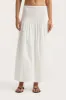 Baia Midi Skirt White - Final Sale sold by Faithfull the Brand