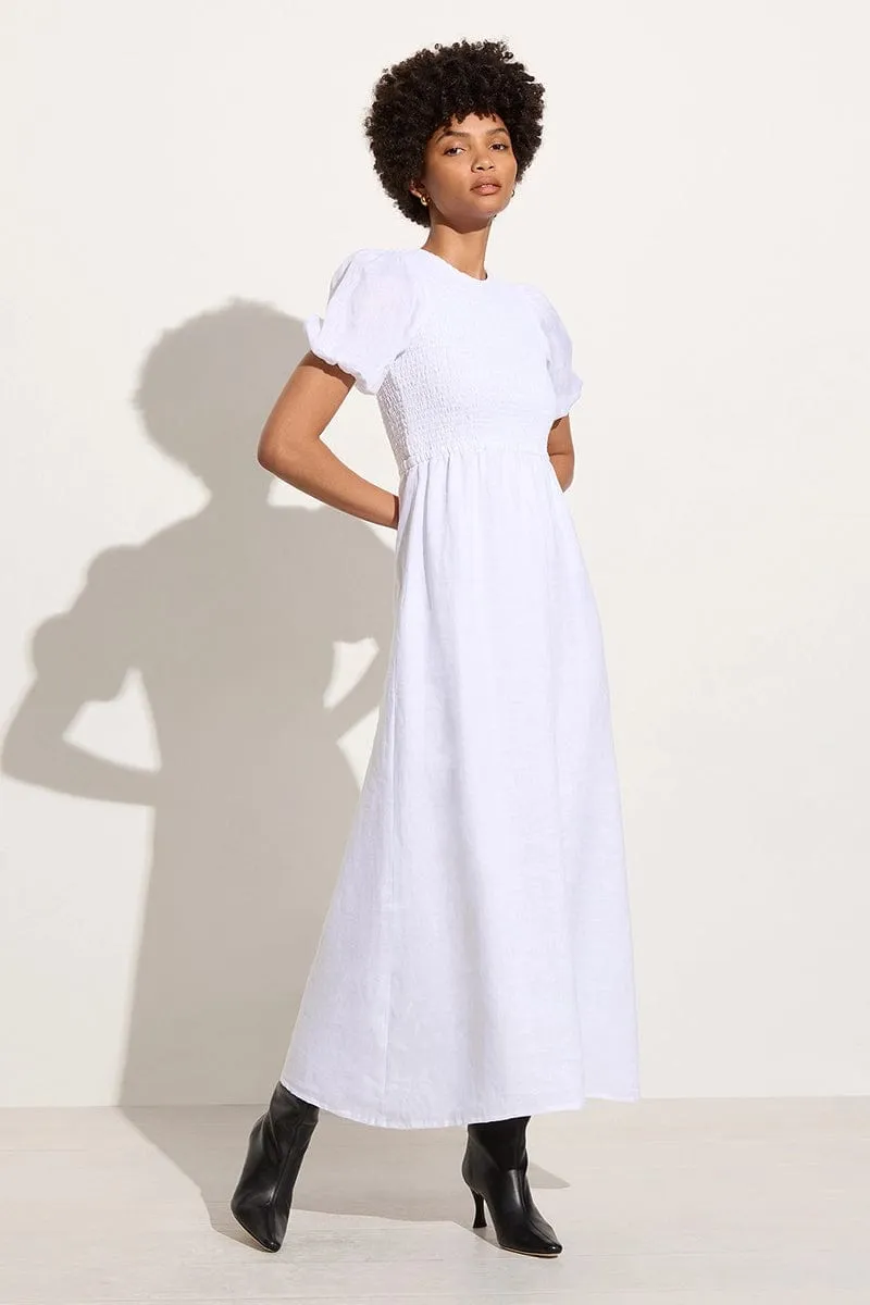 Gloria Midi Dress White - Final Sale sold by Faithfull the Brand product image thumbnail 3