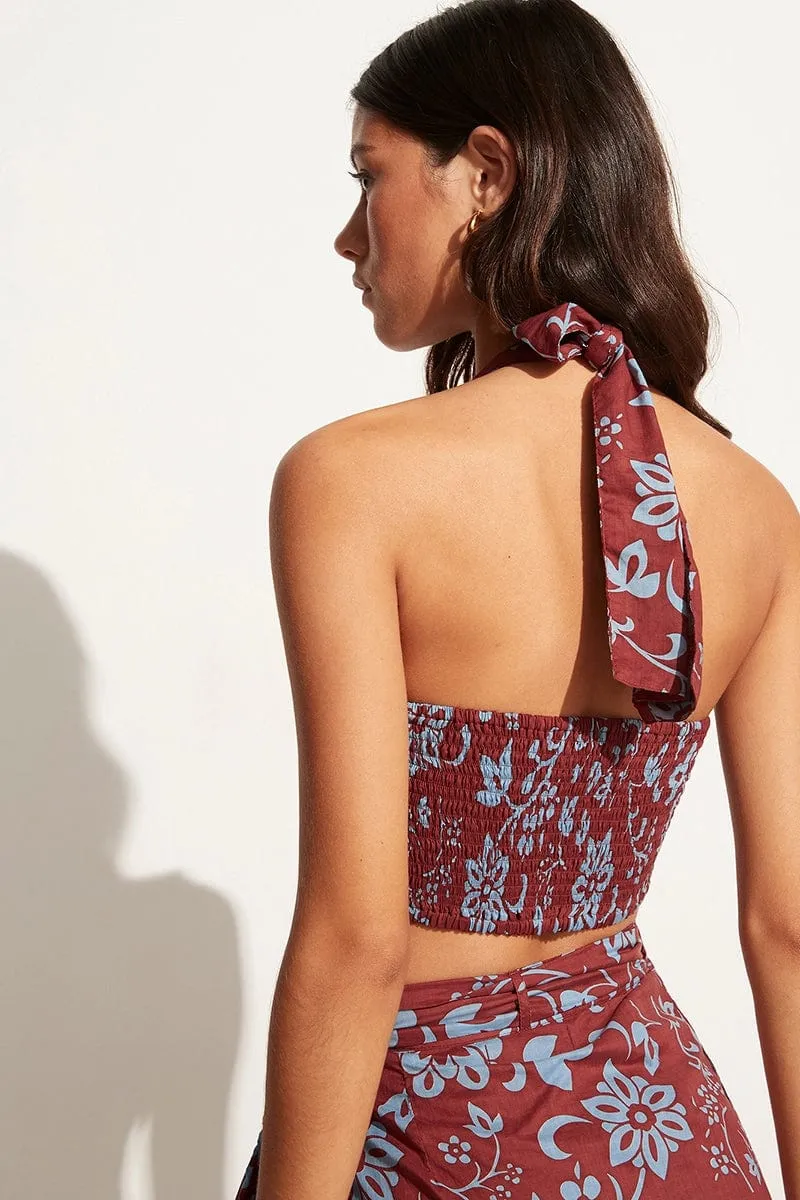 Le Tahiti Top Oceania Floral Print - Final Sale sold by Faithfull the Brand product image thumbnail 5