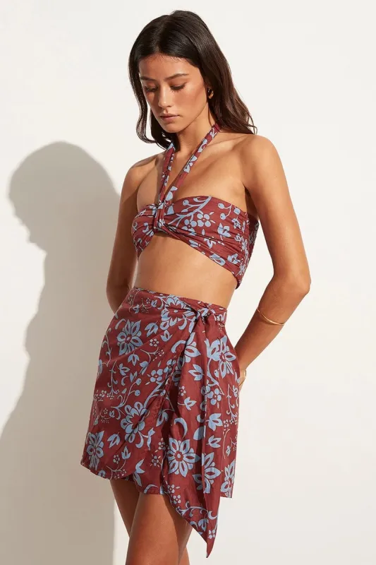 Le Tahiti Top Oceania Floral Print - Final Sale sold by Faithfull the Brand