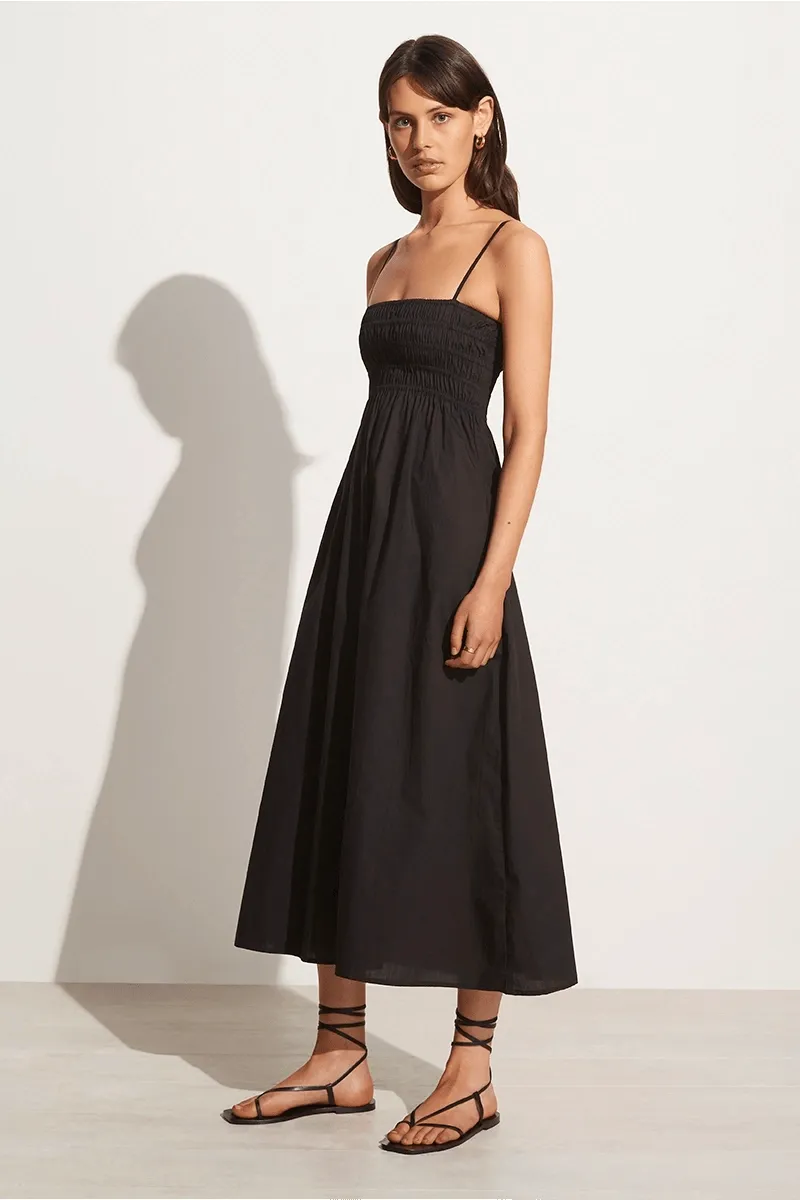 Marieka Midi Dress Black - Final Sale sold by Faithfull the Brand product image thumbnail 3