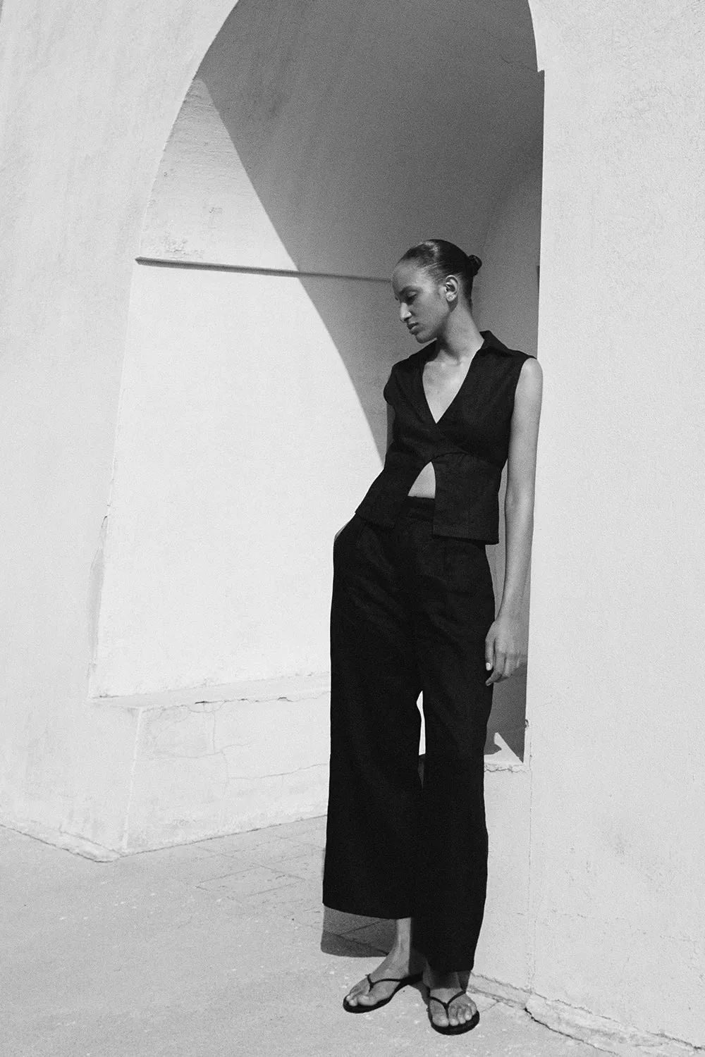 Ida Pant Black - Final Sale sold by Faithfull the Brand product image thumbnail 2