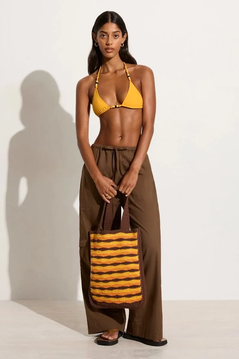 Pula Crochet Tote Bag Orange (Exclusive) - Final Sale sold by Faithfull the Brand product image thumbnail 2