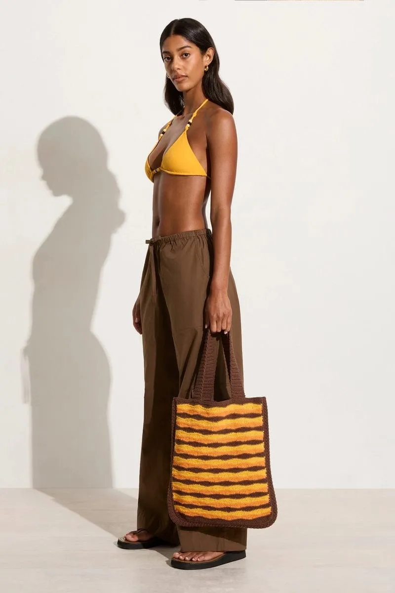 Pula Crochet Tote Bag Orange (Exclusive) - Final Sale sold by Faithfull the Brand product image thumbnail 3