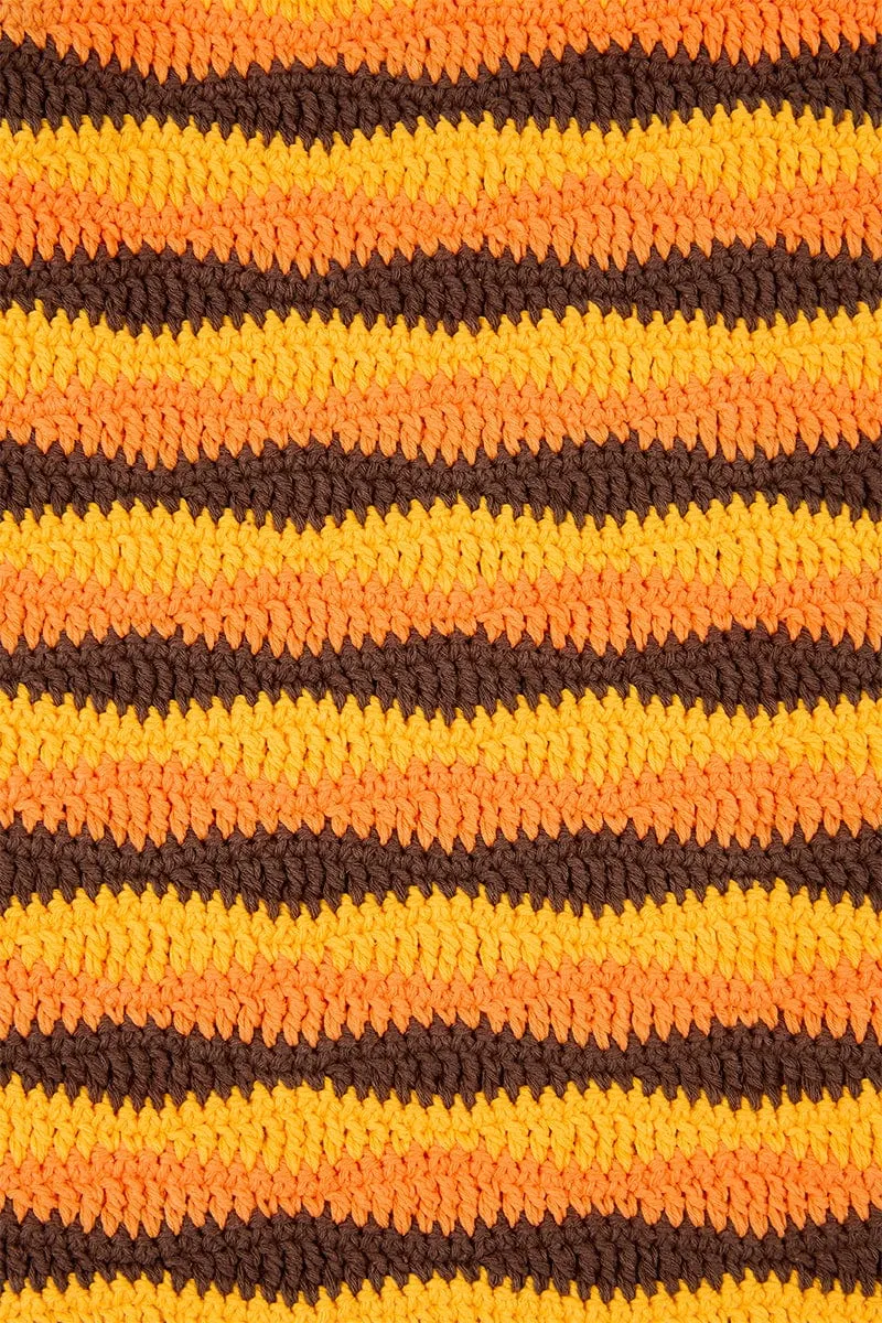 Pula Crochet Tote Bag Orange (Exclusive) - Final Sale sold by Faithfull the Brand product image thumbnail 5