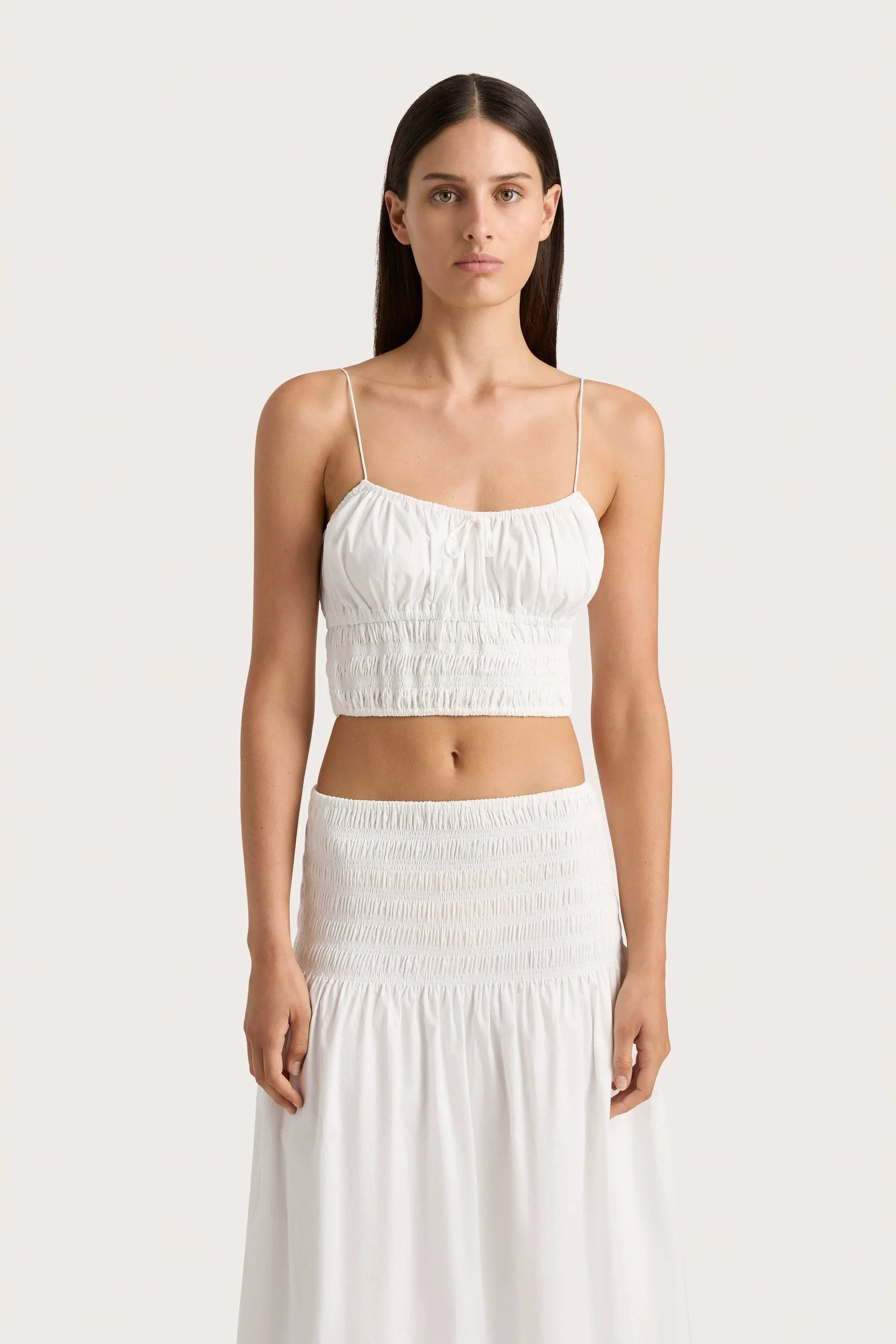 Baia Top White - Final Sale sold by Faithfull the Brand product image thumbnail 2
