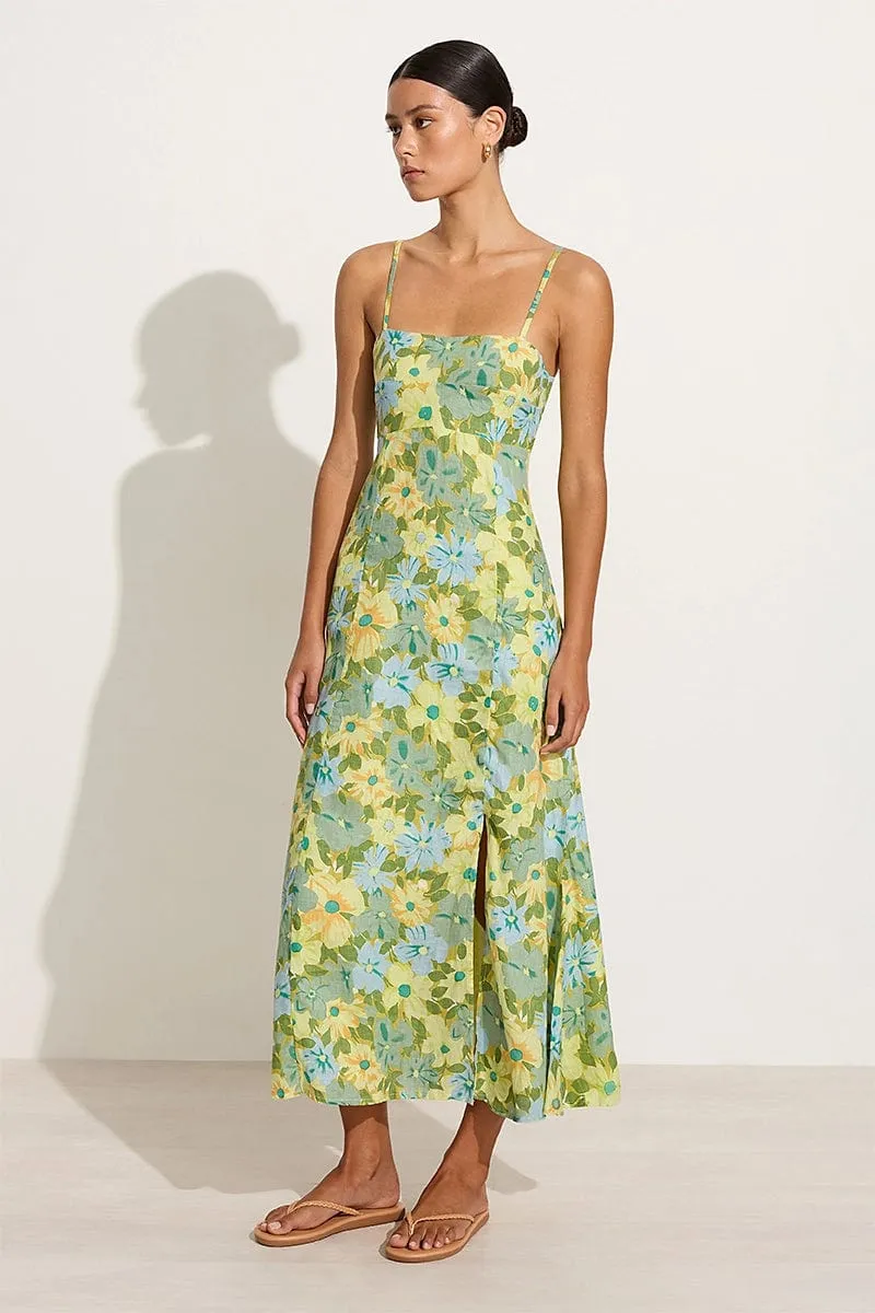 Tagliatelle Midi Dress Francis Floral - Final Sale sold by Faithfull the Brand product image thumbnail 3