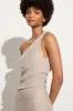Jomana Midi Dress Natural - Final Sale sold by Faithfull the Brand