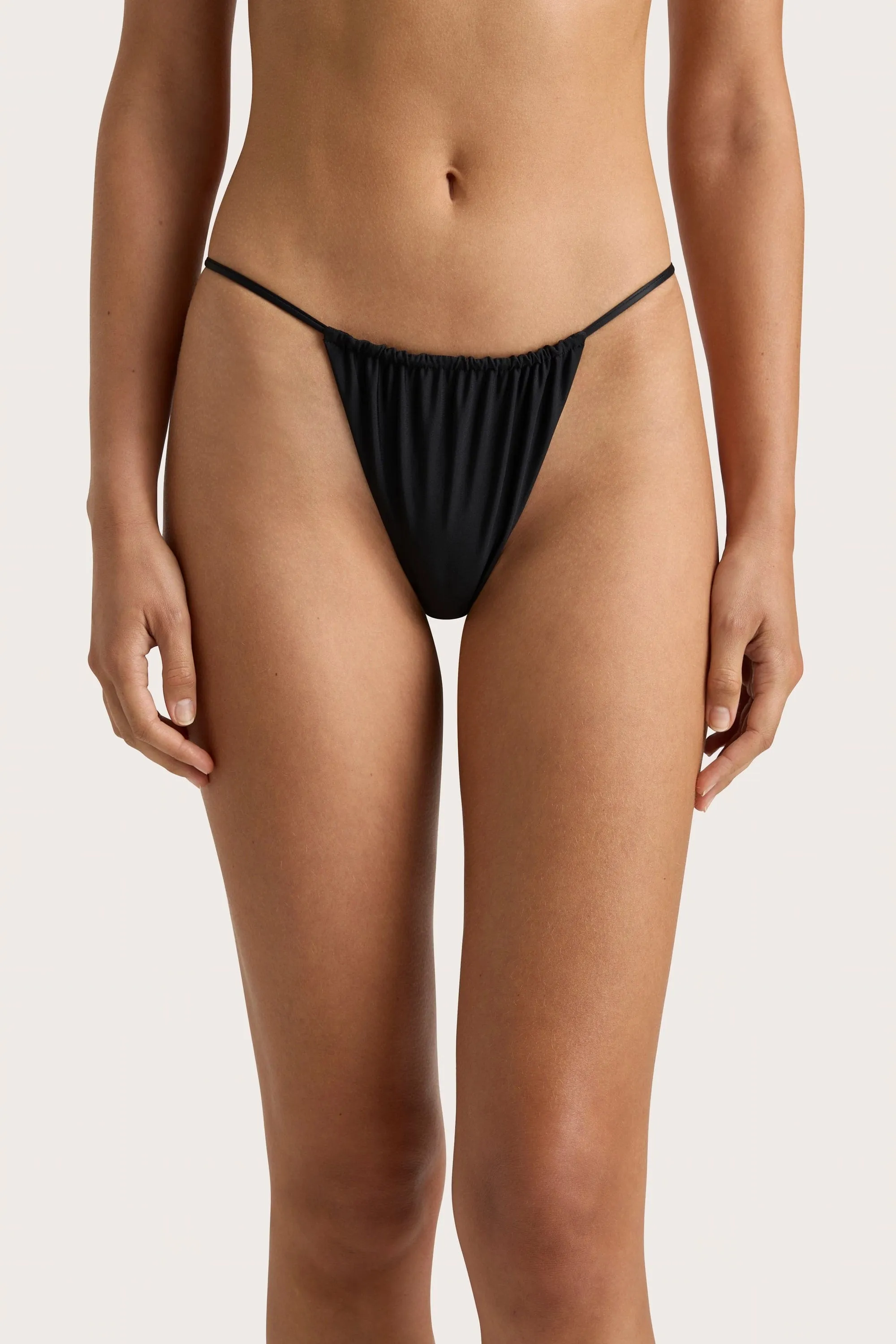 Elea Bikini Bottom Black - Final Sale sold by Faithfull the Brand product image thumbnail 2