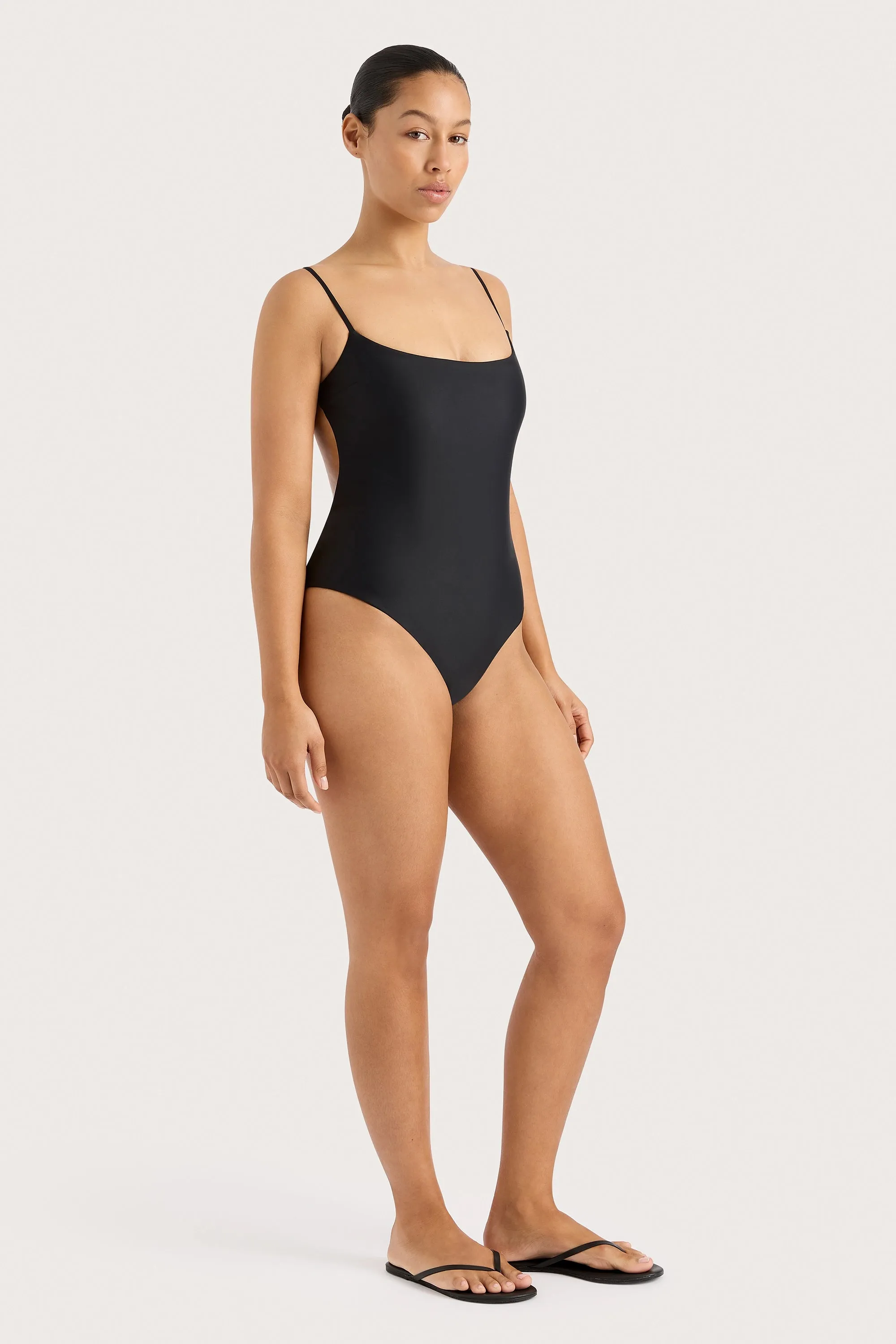 Cabo String One Piece Black - Final Sale sold by Faithfull the Brand product image thumbnail 5