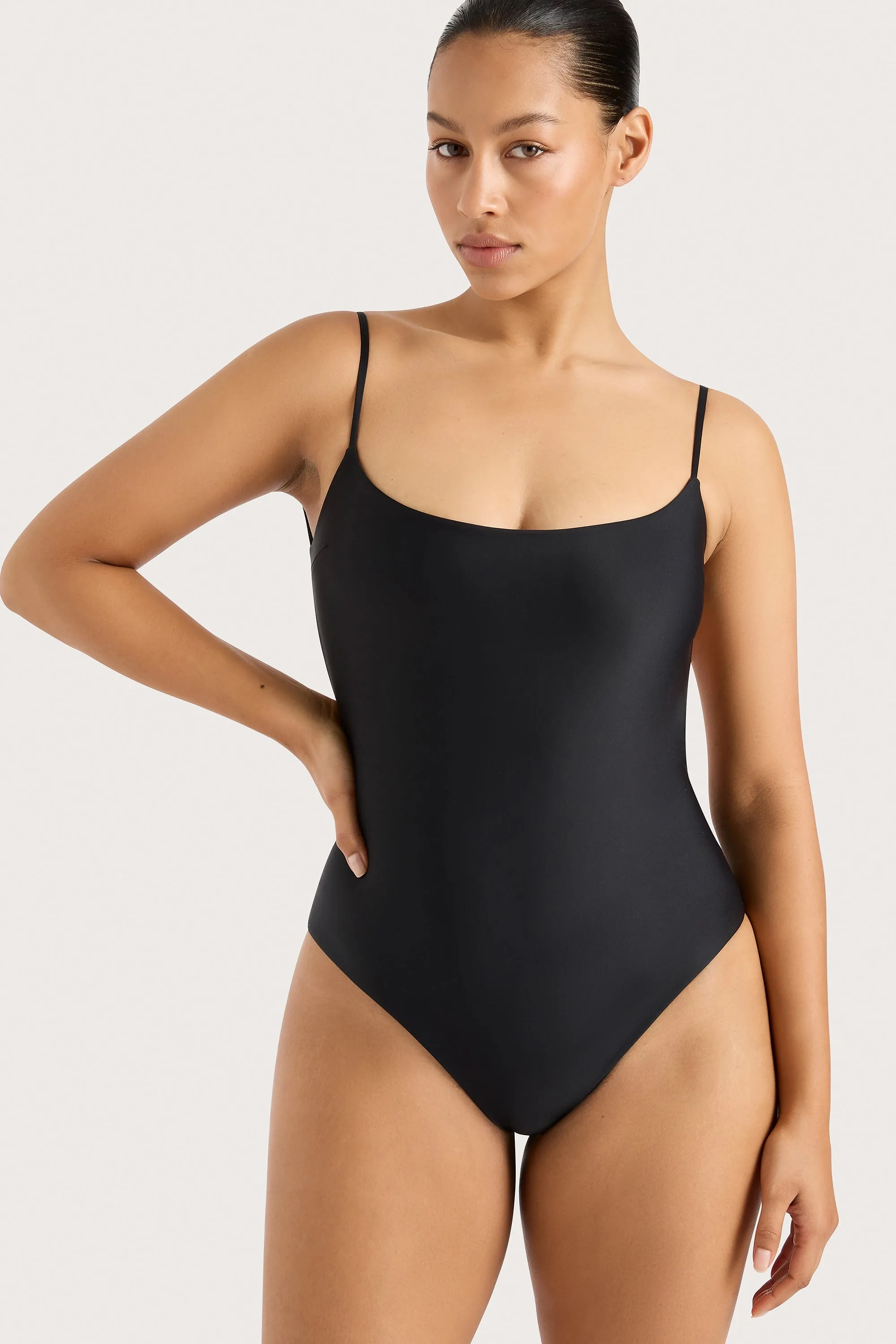 Cabo String One Piece Black - Final Sale sold by Faithfull the Brand product image thumbnail 2