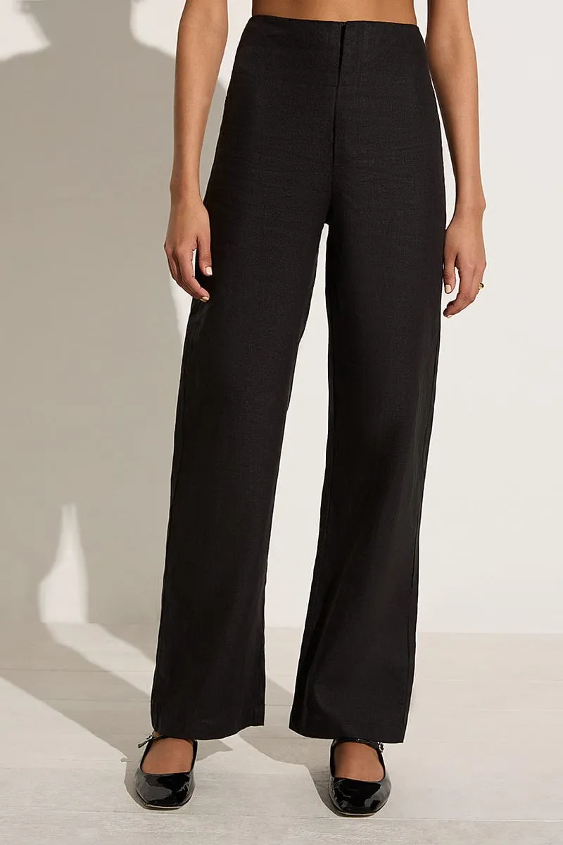 Vincente Pant Black sold by Faithfull the Brand product image thumbnail 3