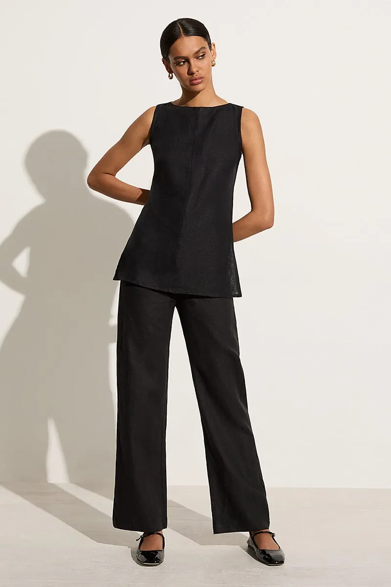 Vincente Pant Black sold by Faithfull the Brand product image thumbnail 4