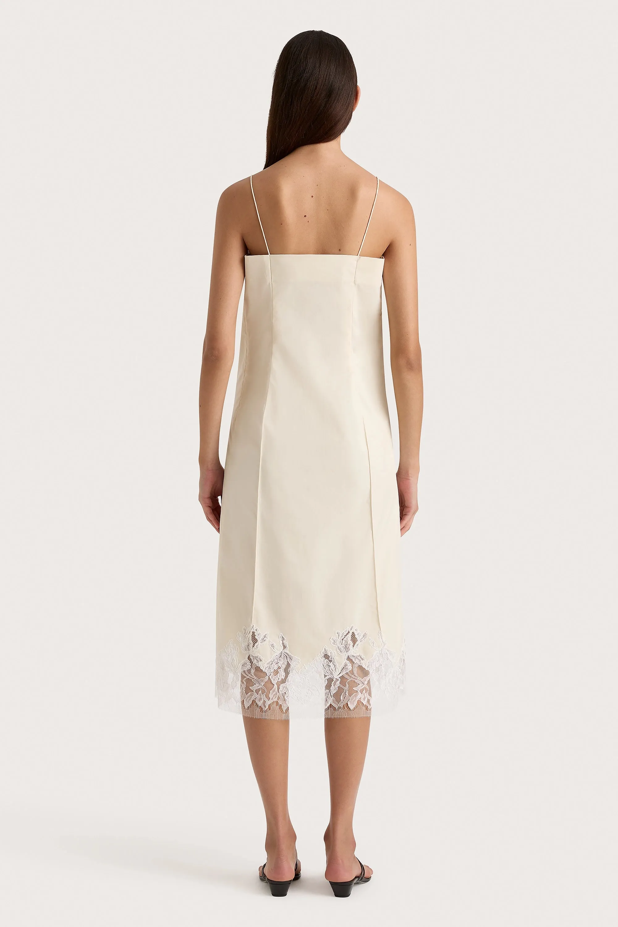 Etienne Midi Dress Off White sold by Faithfull the Brand product image thumbnail 5