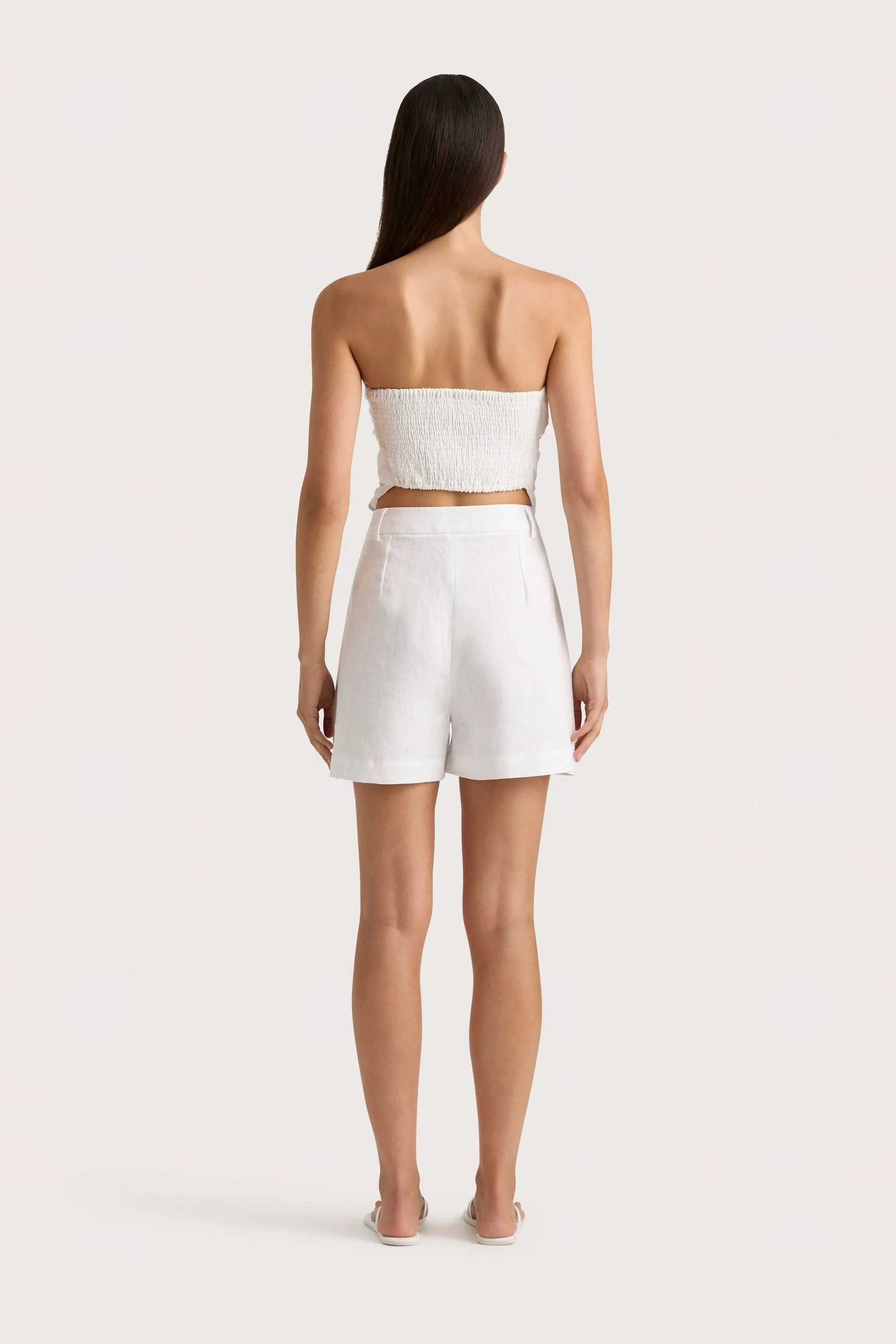 Antibes Strapless Top White - Final Sale sold by Faithfull the Brand product image thumbnail 3