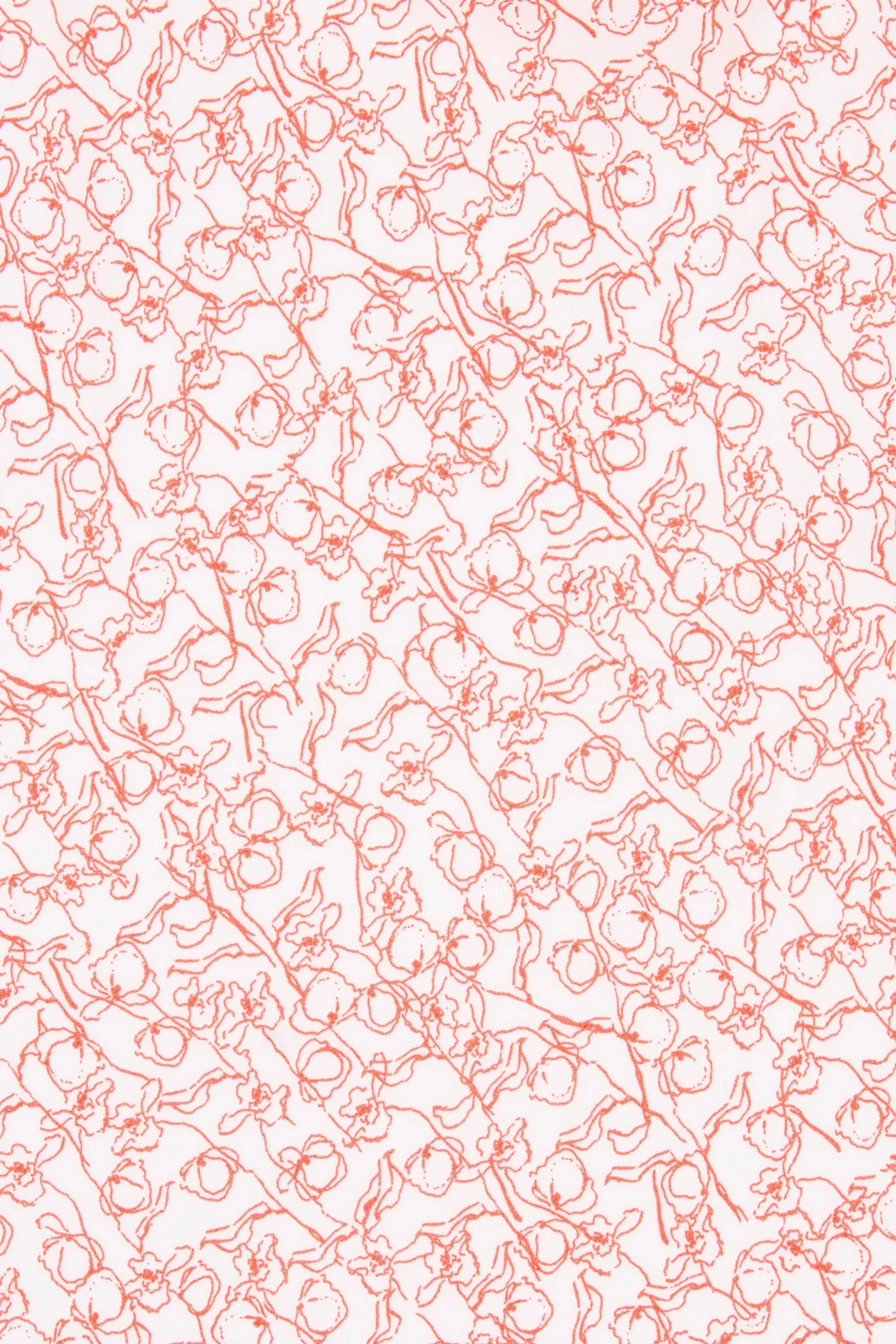 Menton Midi Dress Calla Vermillion - Final Sale sold by Faithfull the Brand product image thumbnail 5