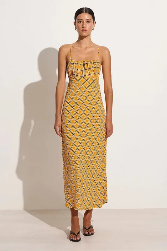 San Paolo Midi Dress La Costa - Final Sale made by Faithfull the Brand