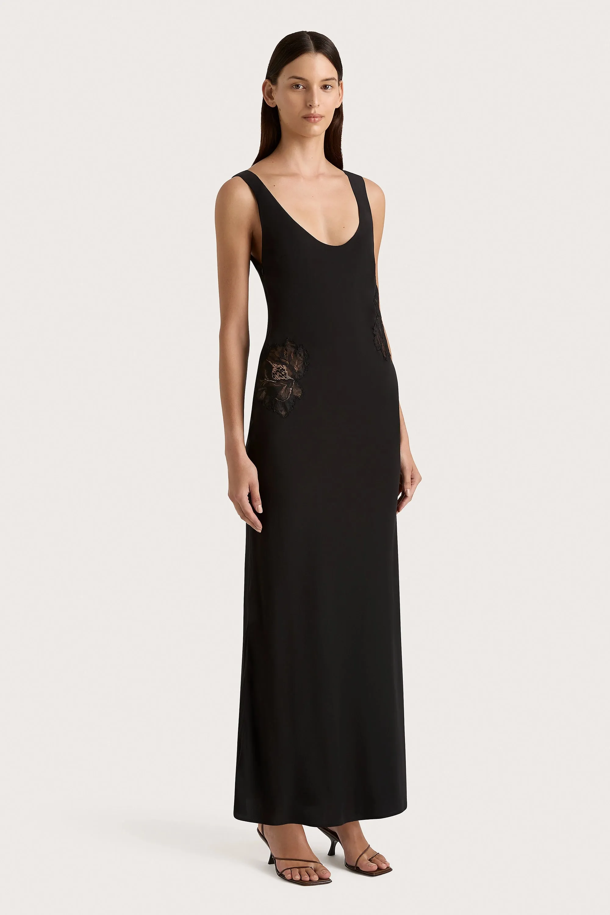 Biarritz Tank Maxi Dress Black - Final Sale sold by Faithfull the Brand product image thumbnail 3
