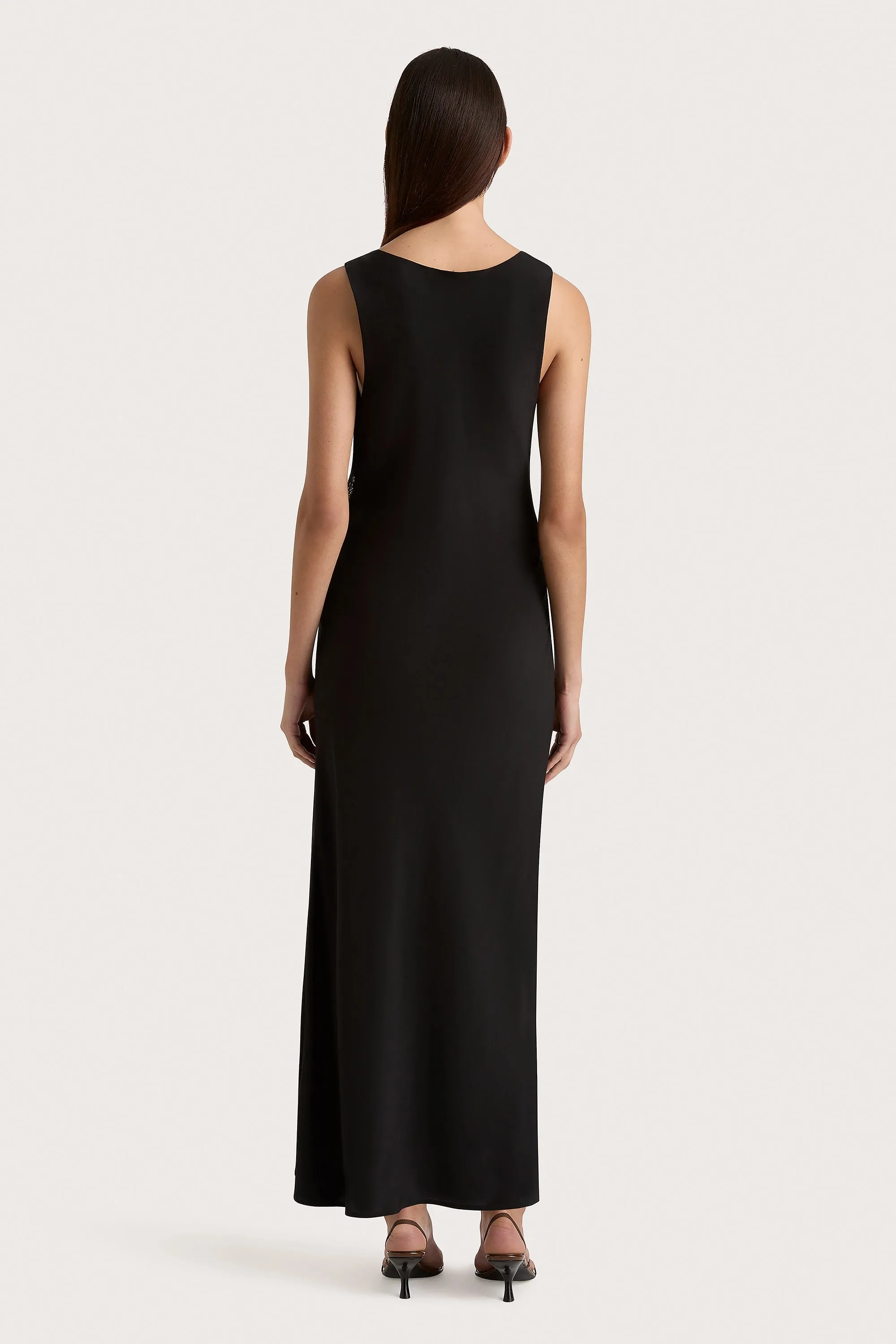 Biarritz Tank Maxi Dress Black - Final Sale sold by Faithfull the Brand product image thumbnail 4