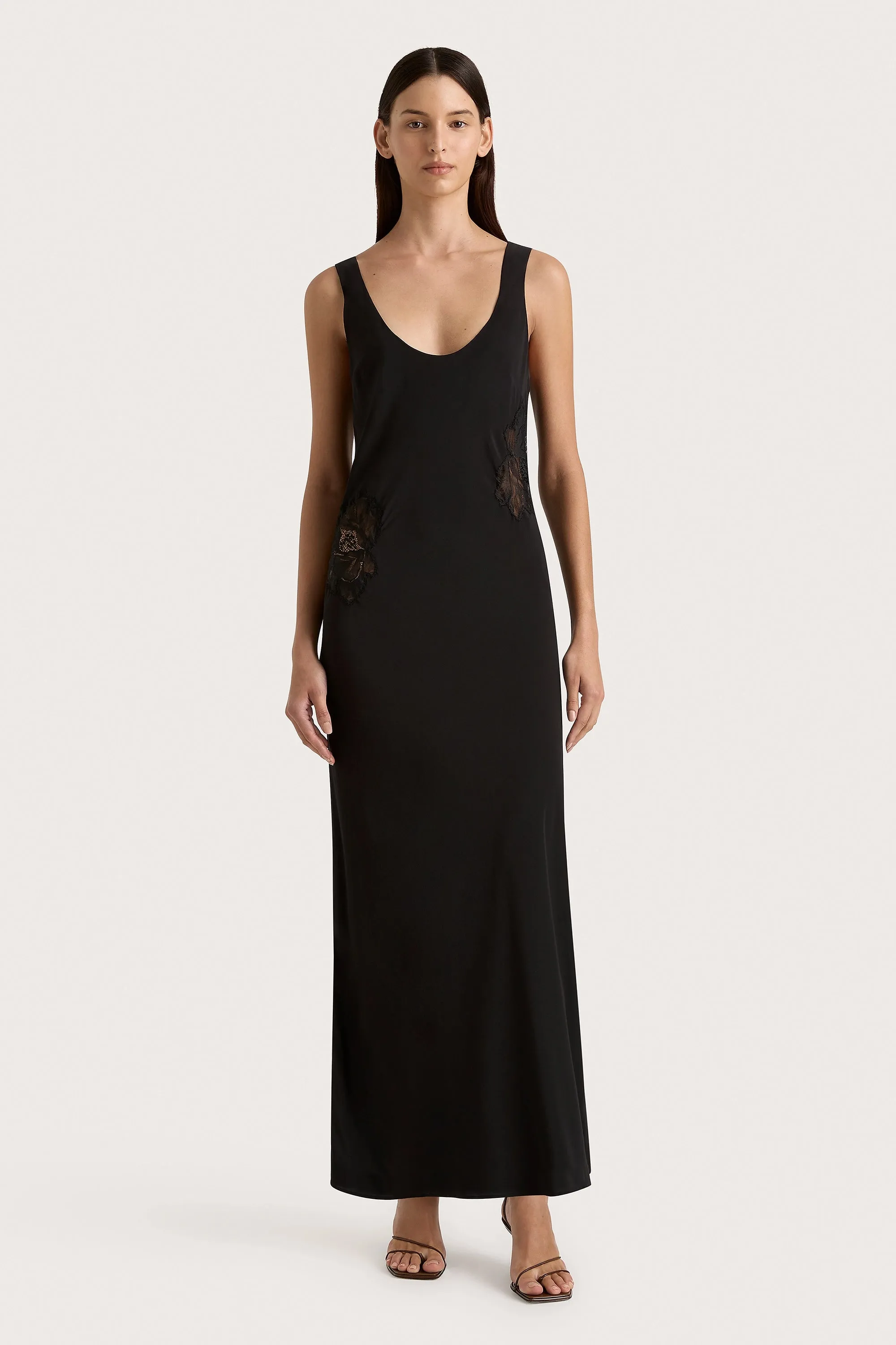 Biarritz Tank Maxi Dress Black - Final Sale sold by Faithfull the Brand