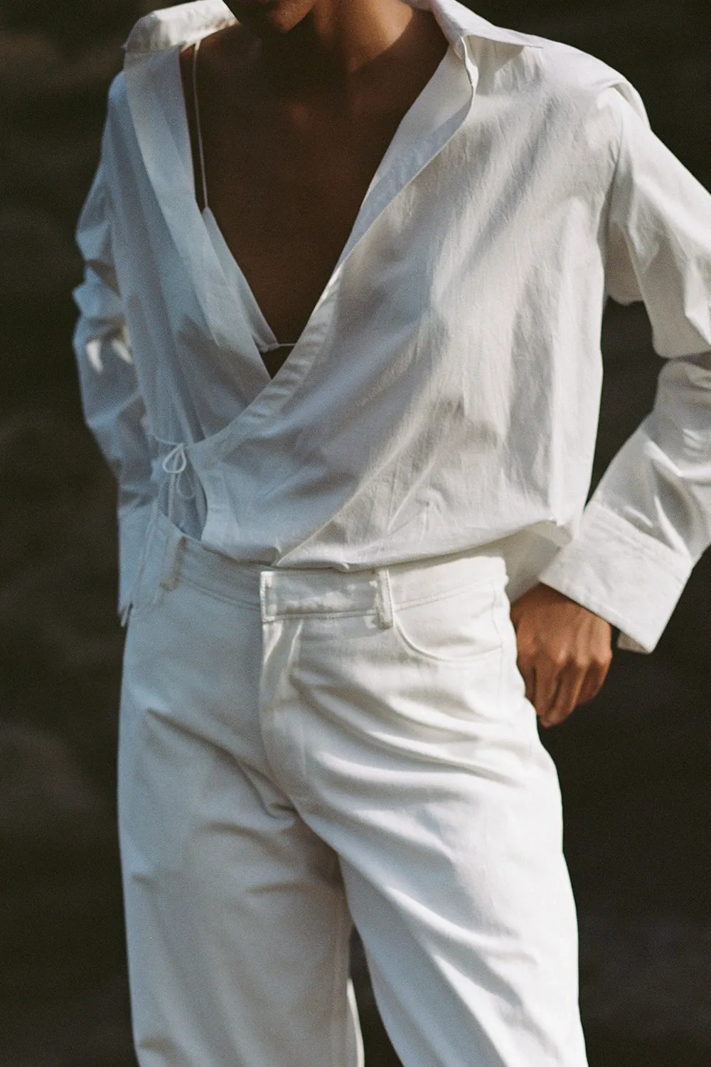 Alliste Shirt White - Final Sale sold by Faithfull the Brand product image thumbnail 2