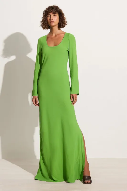 Da Costa Maxi Dress Apple sold by Faithfull the Brand