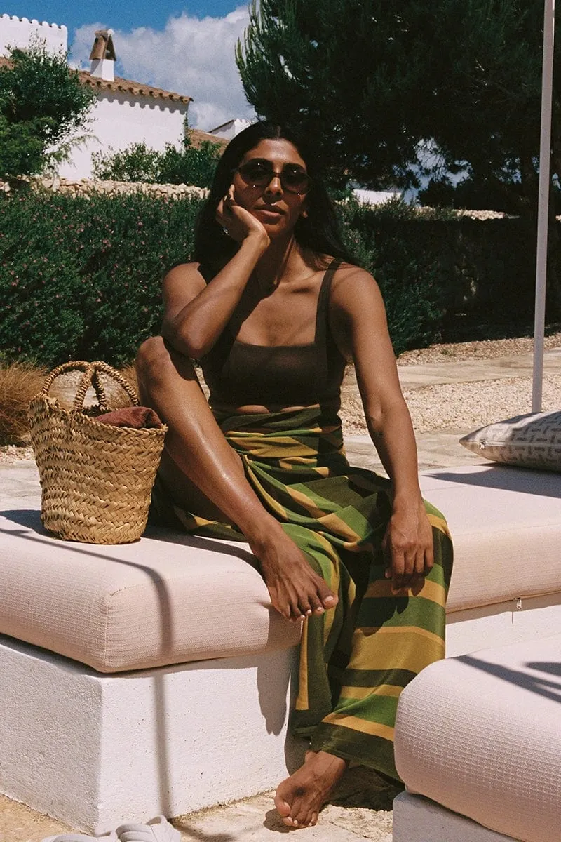 Zizi Bikini Top Coffee - Final Sale sold by Faithfull the Brand product image thumbnail 2