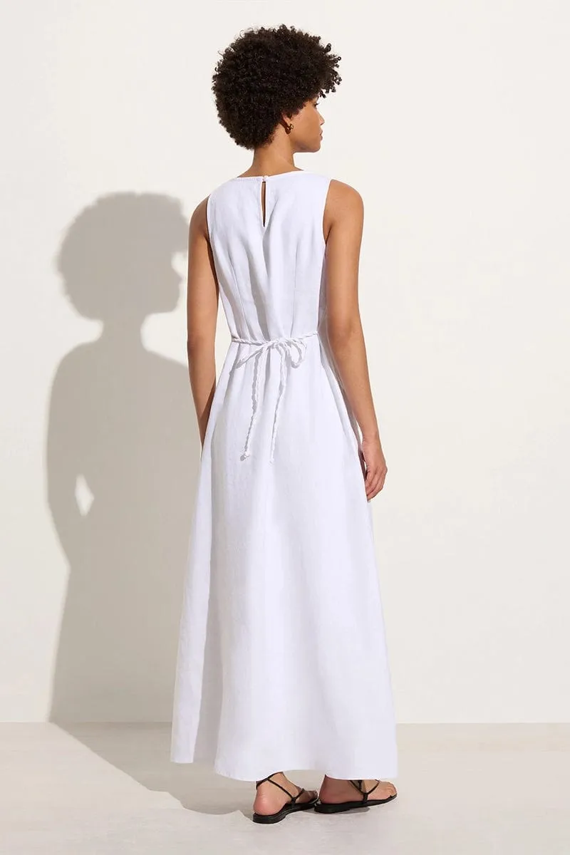 Nahna Maxi Dress White - Final Sale sold by Faithfull the Brand product image thumbnail 5