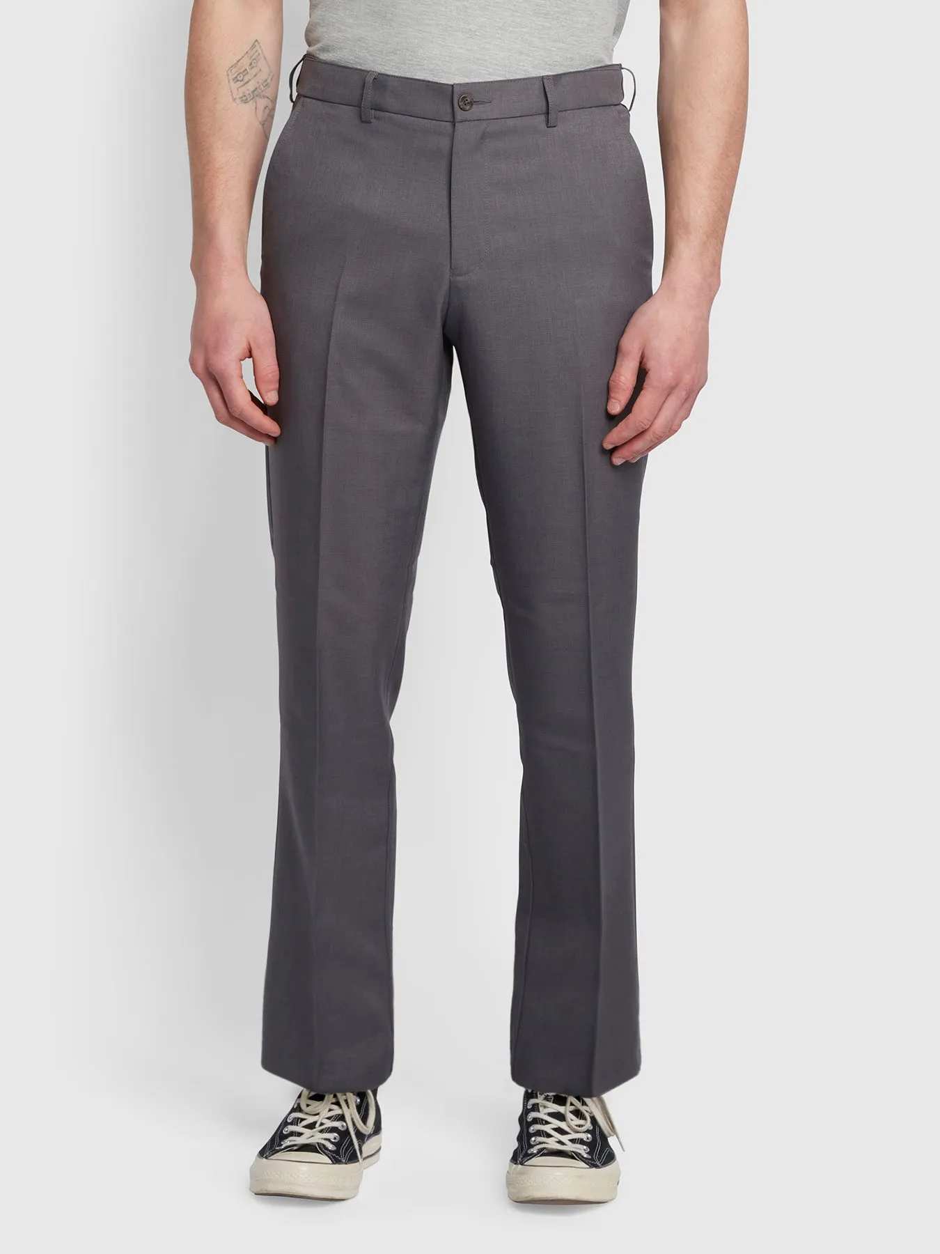 Roachman Flexi Waist Trousers In Grey sold by Farah product image thumbnail 2