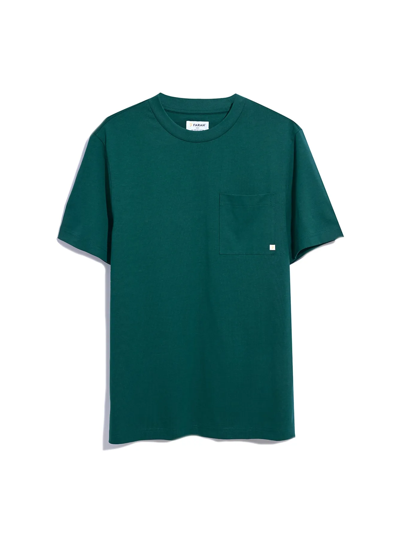 Stacy Regular Fit Pocket T-Shirt In Botanic Green sold by Farah product image thumbnail 5
