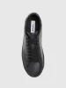 Rigby Cupsole Leather Trainer In Jet Black sold by Farah