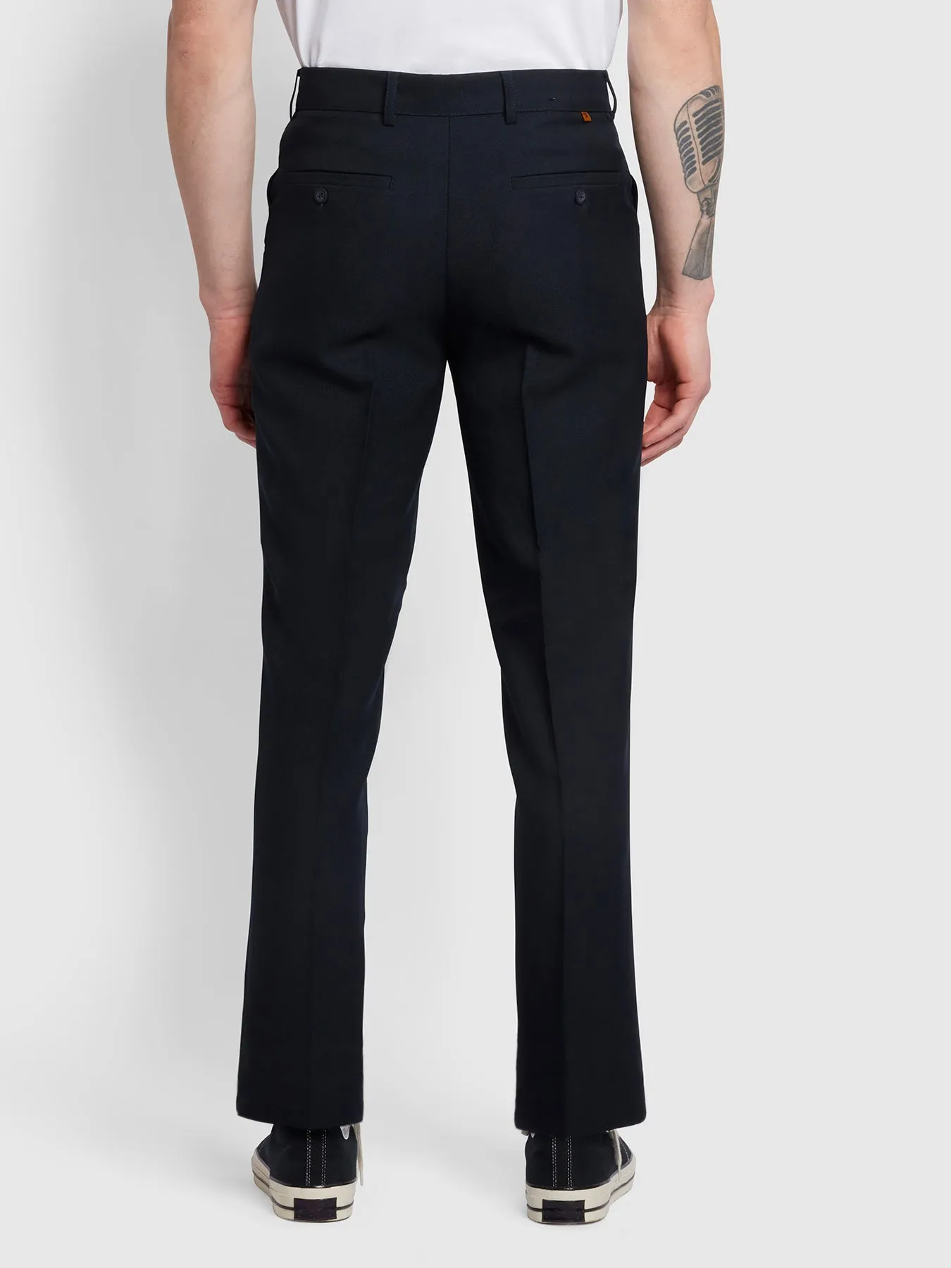 Roachman Anti Stain Twill Trousers In Navy sold by Farah product image thumbnail 3