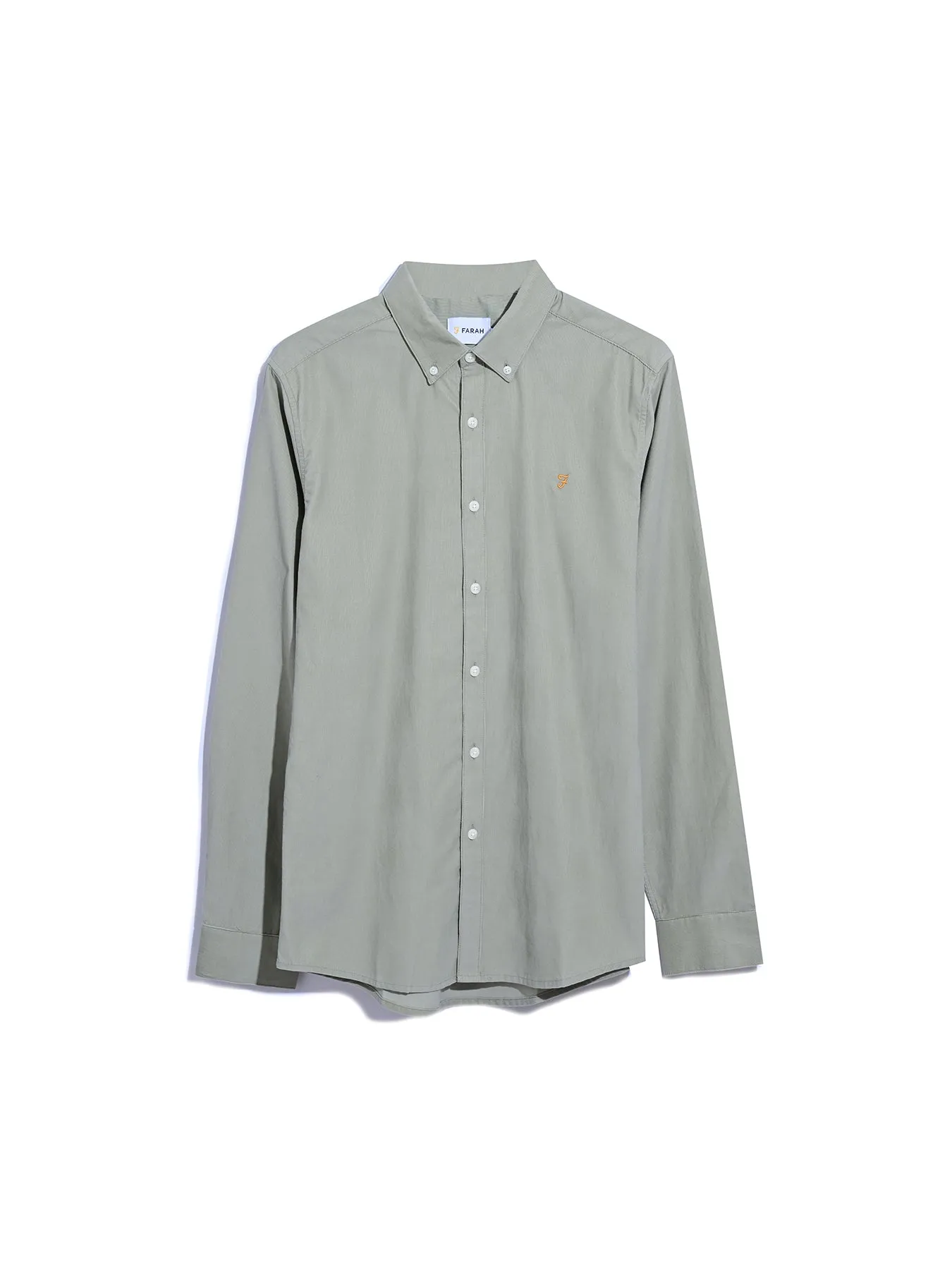 Fontella Slim Fit Corduroy Shirt In Balsam sold by Farah product image thumbnail 5