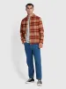 O'Brien Realxed Fit Long Sleeve Shirt In Beige sold by Farah